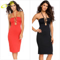 Party Dress in Red or Black