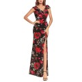 !!! FREE SHIPPING !!! last one in stock!!! Sexy Red Flower Dress in size 32