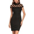 FASHIONABLE BLACK DRESS IN SIZE S