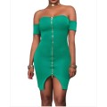 SEXY GREEN DRESS/ PARTY DRESS IN SIZE M