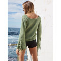 FASHIONABLE  LONG SLEEVE TOP IN SIZE S TO L