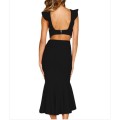Black stylish Dress in size M,L