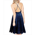 !!! NEW ARRIVED!!! BEAUTIFUL BLUE LACE DRESS IN SIZE S