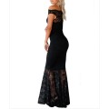 Elegant Black Lace Dress in size S to L