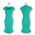 Fashionable Green Dress in size 30