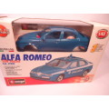Bburago # 49980 - Alfa Romeo 156 Polizia - Unbuilt