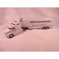 Real Toy - Semi Truck and Trailer - Fremont Police Deparetment - Code 3