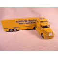 Real Toy - Semi Truck and Trailer - Converted to Metropolitan Police, Toronto Mobile Unit - Code 3