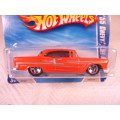 Hotwheels - Hot auction - 55 Chevy Bel Air - 2010 - # 160