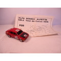 Tron Kits - Alfa Romeo Alfetta 10 CI Tour de Corse 1972 - #P88 - 60% Built