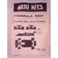 Meri Kits - Alfa Romeo - March 89C, Formula Cart 1989 - # MK 151 - Unbuilt White Metal Kit
