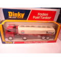 Dinky Toys - Foden Fuel Tanker  - Burmah - White Hubs with Grey Tank fillers- # 950