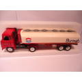 Dinky Toys - Foden Fuel Tanker  - Burmah - White Hubs with Grey Tank fillers- # 950