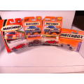 Matchbox Superfast - Lot of 4 Models - Blister Packs