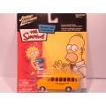 Johnny Lightning - The Simpson`s - Springfield Elementary Shool Bus - Issued 2003
