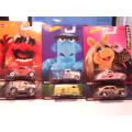 Hotwheels - Muppets - Full Set of 6 models - Issued 2014 - Real Riders