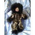 Doll in Leopard suit
