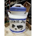 Ceramic Cookie Jar - Milk Can