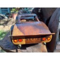 Hand carved Wooden Car - `Vette`