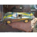 Hand carved Wooden Car - Le Mans Racecar