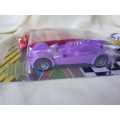 Cosby Car Wheels Plastic Car with Sweets - Glitter Purple Fantasy Car
