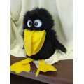 Large Crow Hand Puppet