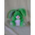 BARGAIN BIN Plush Green Bunny