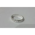 Silver Detailed Fashion Ring