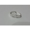 Silver Fashion Ring - Tiara