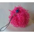 Plush Fluffy 6cm Ball Decorative Accessory - Assorted Colours