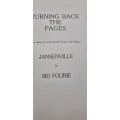 Turning back the pages. Jansenville. Sid Fourie. Signed?