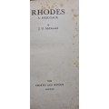 Rhodes. A Heritage. J. G. Millard.