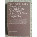 Suid-Afrikaanse Biografiese Woordeboek - Editor: Prof. W.J. de Kock