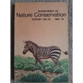 Department of Nature Conservation Report No. 26 - Author/Director: Dr. Douglas Hey