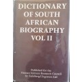 Dictionary of South African Biology Vol II