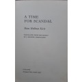 A Time for Scandal -Author: Hans Hellmut Kirst
