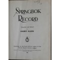 Springbok Record - Harry Klein