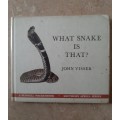 What Snake is that? - Author: John Visser