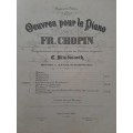 Qeuvres pour le Piano (Works for the Piano) Vol. III By Fr. Chopin
