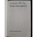 Home & Abroad By S.F. du Toit. SIGNED