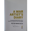 A War Artist`s Diary - Peter Badcock SIGNED