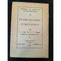 Die Afrikaanse Gedagte & Die Draers Daarvan by Sy Edele Dr. T. E. Dönges