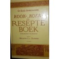 Kook - Koek - en Resepte Boek - Mejuffouw  E J Dijkman