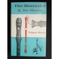 The Recorder & its Music by Edgar Hunt
