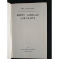 South African Surnames by Eric Rosenthal