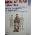 Men At War - British Territorial Units In World War 1 No. 53 - Del Prado and Osprey Publishing