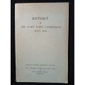 Report of The Fort Hare Commission July 1955