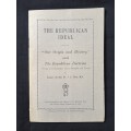 Die Republikeinse Ideaal The Republican Ideal by Senetor the Hon Dr T C Visser