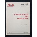 Human Rights & Homelands by Cas de Villiers