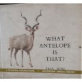 What Antelope Is That? - Paul Rose